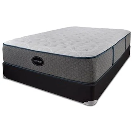 Queen Luxury Firm Mattress and 9" Black Foundation